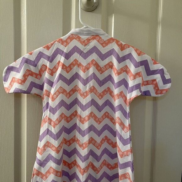 Revelae Cozy Baby Sleeper Swaddle Wearable Blanket Chevron Size 3-9M - Picture 8 of 10